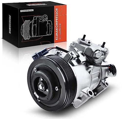 Frankberg Compresor de aire acondicionado con embrague Gasolina Compatible con R.A.V 4 III A3 2.0 (116 KW/158 PS) 2008-2010 R.A.V 4 III A3 2.0 4WD 2008-2010 Replace# 8831042320incl. aceite premezclado