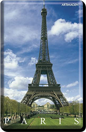 Artimagen - Imán Torre Eiffel de Paris Vista Desde el Parque. Resina.