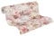A.S. Création PrintWalls Vliestapete mit Blumen-Motiv 0,53 x 10,05 m - Blumentapete in Weiß Rosa - Tapete Landhausstil Floral Made in Germany -387222