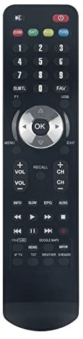 VINABTY Infrarot Ersatz Fernbedienung für iSTAR IPTV Set Top TV Receiver X70000 X3000 X30000 X9900 X5000 X50000 X60000
