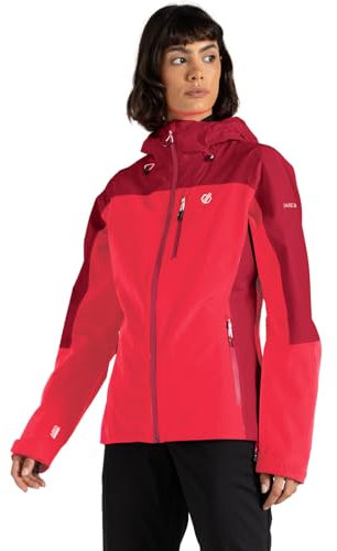 Dare 2b Damen Dare2b Mountain Series wasserdichte Outdoor-Jacken, Berry Neon Pink, 38
