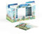 FOLDZILLA Tisch Puppentheater 47,3 x 75 x 38 cm aus Pappe Theater Karton - Kasperletheater inkl. Kulissen Minimärchen Wunschtext