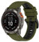 SeNool 26mm QuickFit Cinturino per Garmin Enduro 3/Fenix 8 51mm/Epix 2 Pro 51mm, Traspirant Silicona Cinturino per Garmin Fenix 7X Pro Solar/Fenix 7X/Fenix 6X GPS/Fenix 6X Pro - Verde Nero