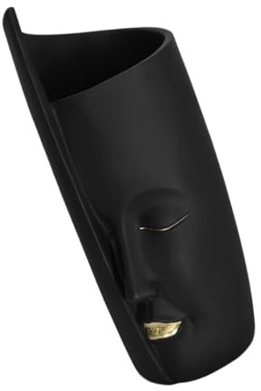 Cabilock Harzblumenvase Für Desktop Kreativer Pflanzenbehälter Im Schlichten Stil Wohnschmuck Für Balkon Büro Und Wohnzimmer