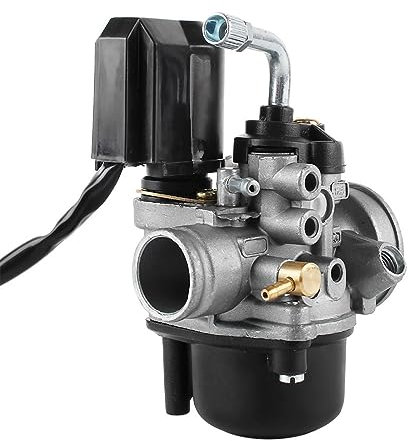 DELORM Carburatore 1/5/10 PCS 17.5mm Carburatore Sportivo con Membrana di Aspirazione E-Choke per Scooter 50cc per Piaggio per per Filtro carburatore(5Pcs)