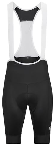 Ziener Herren NEKOS X-Race Fahrrad-Tight/Rad-Hose/Rennrad - atmungsaktiv,schnelltrocknend,gepolstert,Träger, Black, 50
