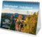 Naturzauber Deutschland DIN A5 Tischkalender für 2025 Natur - Set-Inhalt: 1x Kalender 1x Weihnachtsanhänger 1x Grußanhänger (gesamt 3 Teile)