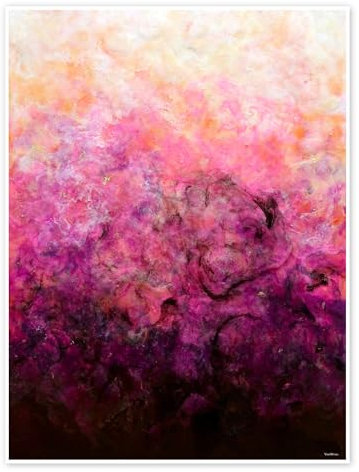 Aphrodisia Poster von Vinn Wong 90 x 120 cm Pink Wandbilder Wanddeko