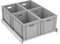 Tinobu Auszugsystem für den DIY-Ausbau, Heckauszug für Euroboxen 60x40cm und 30x40cm, Schwerlast (80x60cm)