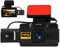 CAMECHO 3 inch Dash Cam for Cars Front and Inside 1080P Full HD In Car Camera Dual Adjustable Lens Dashcam for Cars 170° Wide Angle G-Sensor with Loop Recording and Night Vision for Uber Truck Taxi