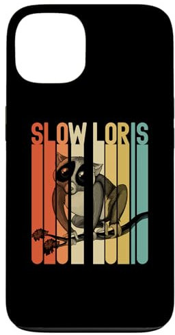 Slow Loris Retro Vintage Animal Noctural Primate Bite Venom Case for iPhone 13