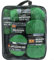 Kit d'entretien complet de voiture 9 pièces comprenant un gant de lavage en microfibre, une brosse intérieure et des outils de nettoyage des pneus (vert)
