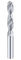 Brocas de carburo de 5,7-9,1 mm HRC45/55°, longitud total de 100 mm, herramientas de torno CNC for perforación de metal duro, acero de tungsteno.(HRC45,9.1mm)