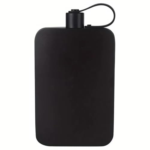 Koolenry 500ml StainlessSteel Hip Flask,Portable,Leakproof Outdoor Travel Flask for Alcohol,Outdoor Travel StainlessSteel Flask A