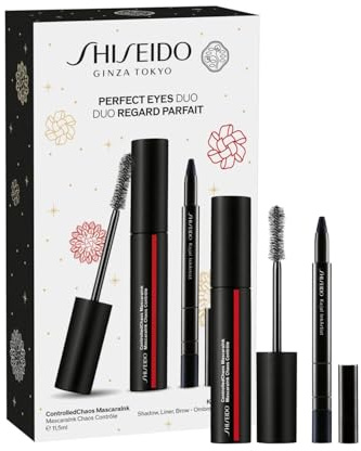 Shiseido Ginza Tokyo Make-Up-Geschenk-Set Mascara Chaos 01 Schwarz und Kajal Kajal