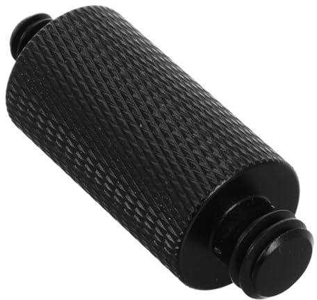 FUNNETOYU Aluminum Alloy Mic Screw Adapter to Male Thread Converter for Microphone Mount Camera Tripod Stand Compatible with DSLR and Photography Accessories