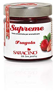 Saracino Pasta Concentrata Per Aromatizzare Gusto Fragola Da 200g