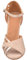 Chaussures carrées confortables pour enseignant débutant pratique danse latine fête mariage salsa, chair, 39 EU