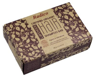Radico Organic Lavender Hair Shampoo Bar 125g