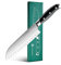 linoroso Santokumesser 15 cm Fleischküche Asiatisches Kochmesser, deutsches Hackmesser aus kohlenstoffreichem Edelstahl mit ergonomischem Vollerl-Griff für Küche und Restaurant