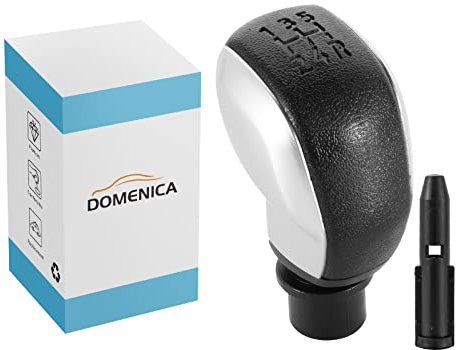 DOMENICA 5 Gang Schaltknauf Schalthebel Kompatibel für Peugeot 106 107 205 206 207 301 306 307 308 406 407 408 508 605 806 807 2008 3008 5008 Citroen C2 C3 C4 C5 Picasso Saxo Xsara Elysee