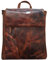 STILORD 'Anita' Lederrucksack Damen Klein Vintage City Rucksack Daypack für iPad 9.7 Zoll Rucksackhandtasche Shopping Freizeit aus Echtem Leder, Farbe:milano - braun