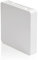Ceppo universale per coltelli con 4 fessure, supporto per coltelli da parete, colore bianco, organizer per coltelli da cucina, autoadesivo, rimovibile per una facile pulizia (bianco)