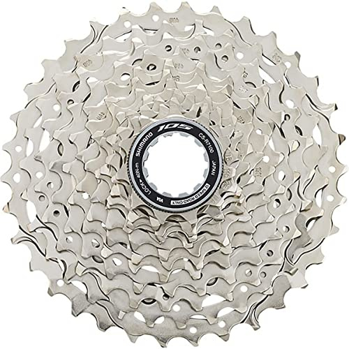 Shimano Cassette 105 CS-R7100-R7100 12 Vitesses, 11-34t, HG L2, Argent