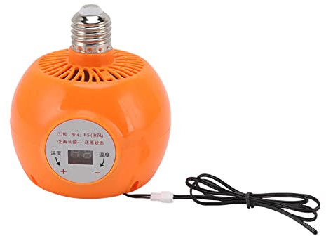 220V 150W Coltivazione Riscaldamento Lampada Sicuro Ignifugo Resistente al Calore Pollaio Riscaldatore per Animali Domestici con Interruttore Regolabile a Tre Maiuscole per Riscaldamento Rettile Cingo