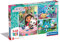 Clementoni DreamWorks Gabby's Dollhouse - 3 Puzzle mit 48 Teilen für Kinder ab 5 Jahren, Buntes Kinderpuzzle mit besonderer Leuchtkraft, 25289 von Clementoni