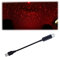 CGEAMDY Auto Dach Stern Nachtlicht, Tragbare USB Auto Dach LED Lichter, Romantische Galaxie Atmosphäre Lichter, Sound aktiviert und automatisch rotierend, Stern-Projektor, Plug and Play (Rot)