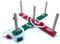 Almineez Wooden Garden Indoor Outdoor Quoits - Traditional Classic Family Pegs And Rope Hoopla Game - Park BBQ Games Kids Adult Family Fun Party Games Gift