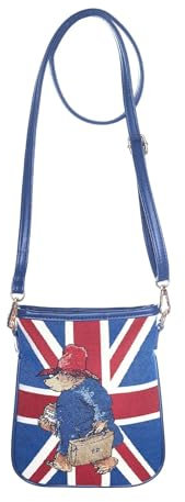 Offizielle Signare Paddington-Bär-Reisebrieftasche mit Union-Jack-Motiv