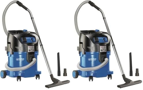 Nilfisk 107407544 Attix 30-21 PC Aspirateur Eau et Poussière Bleu (Lot de 2)