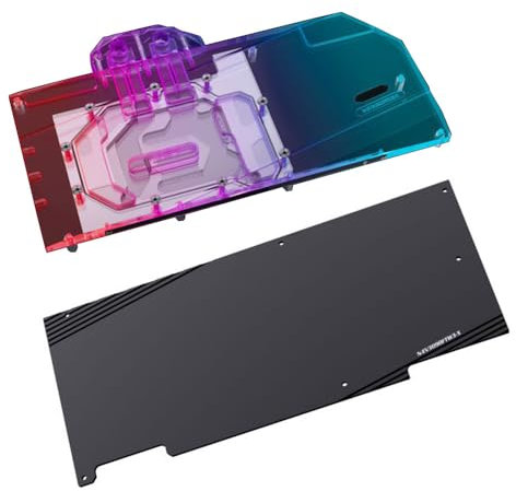 GPU-Kupfer Wasserkühlblock für EVGA RTX3090 FTW3 Ultra Gaming, EVGA RTX3080 FTW3 Ultra Gaming, EVGA RTX3080Ti FTW3 Ultra (mit Rückplatte)