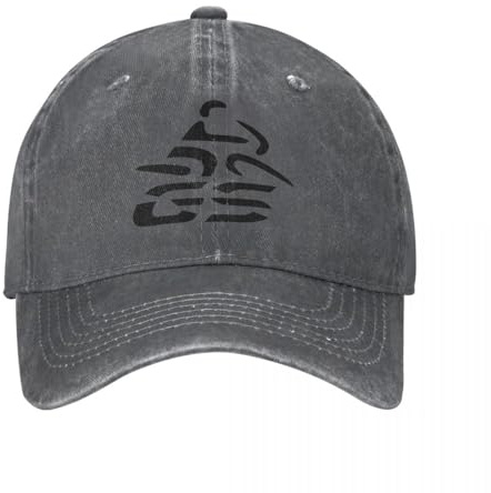 OAUMJIIL Vintage GS Baseball Cap Unisex Distressed Baumwolle Snapback Cap Motorrad Outdoor Workouts Geschenk Caps Hut