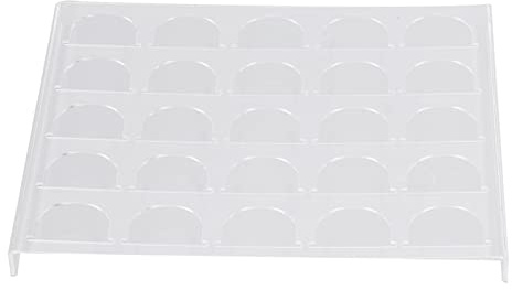 Coffee Pod Holder Coffee Capsule Storage Tray Drawer Insert Organizer | 32x25cm, holds 25 pods compatible with nespresso capsules drawer of kitchen, home
