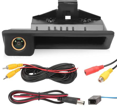 Rückfahrkamera AHD 1080P für 1er, 3er, 5er, X6, E39, E60, E70, E82, E90, 170 Grad Fischauge, funktioniert NUR mit Monitor-Radio-Haupteinheit, die EIN AHD 1080P Videosignal unterstützt