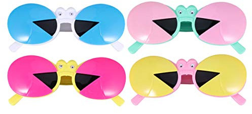VALICLUD 6stücke Junge Mädchen-sonnenbrillen Krebsform Uv-schutz Brillen Für Junge Mädchen Für Partys Fotorequisiten Und Kostüme Zufälliges Muster