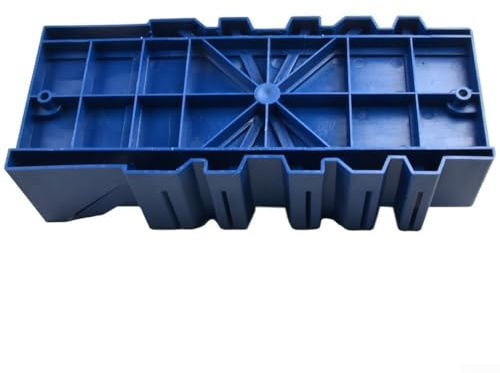 Holzbearbeitung für Gehrungskasten für Handsäge, 45° und 90° Winkelschnittführung mit Klemmung, ABS Kunststoff Gehrungssäge Schrank für Holz, Sockelleiste, Rahmen