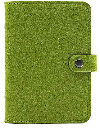 Notizbuch mit 6-Loch-Bindung in A5, ohne Seiten zum Füllen A5 Green