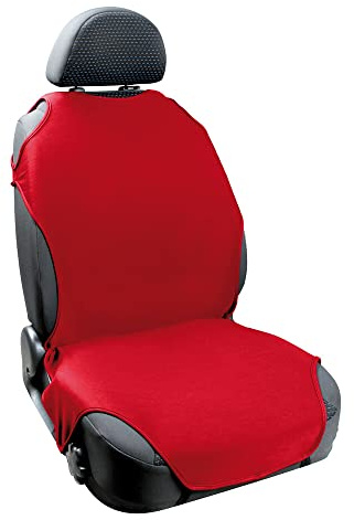LAMPA 55001 Sitzbezug in T-Shirt-Format Vorne Polyester | Geeignet für nicht umklappbare Standardsitze, Befestigung mit mitgelieferten Riemen, OEM 55001