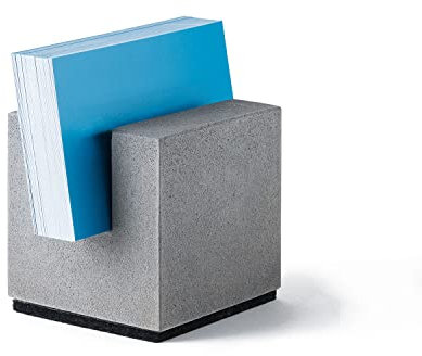 Korn Produkte Visitenkarten-Aufsteller/Visitenkartenhalter aus Beton, stilsichere Präsentation von Karten