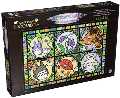 Studio Ghibli via Bluefin ensky My Neighbor Totoro Season's Tidings Großes Artcrystal Puzzle (1000-AC012) - Offizielles Studio Ghibli Merchandise