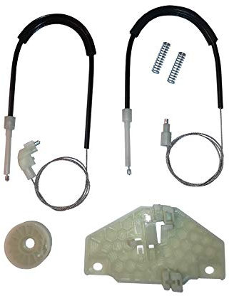 Twowinds - Kit Elevalunas 1493637 Compatible con Ford Transit Connect (2002-2013) Tourneo Connect (2002-2013) - Puerta Delantera Izquierda (lado conductor) - Regulador Ventana (lote de 6 piezas)