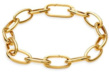 XENOX CHOICE XC1010G Damen Armband Sterling-Silber 925 Gold 19 cm