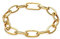 XENOX CHOICE XC1010G Damen Armband Sterling-Silber 925 Gold 19 cm