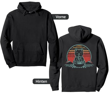 Japan Ramen Katze Pullover Hoodie
