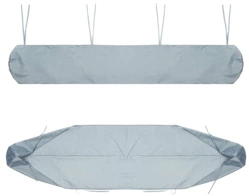 SPORTARC Auvent de jardin ou de terrasse - Housse de protection contre les intempéries - Sac de rangement imperméable pour l'hiver - Housse de protection contre la poussière pour auvent manuel
