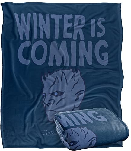 GAME OF THRONES Blanket, 152 x 127 cm The Warning Silky Touch Super Soft Throw Blanket